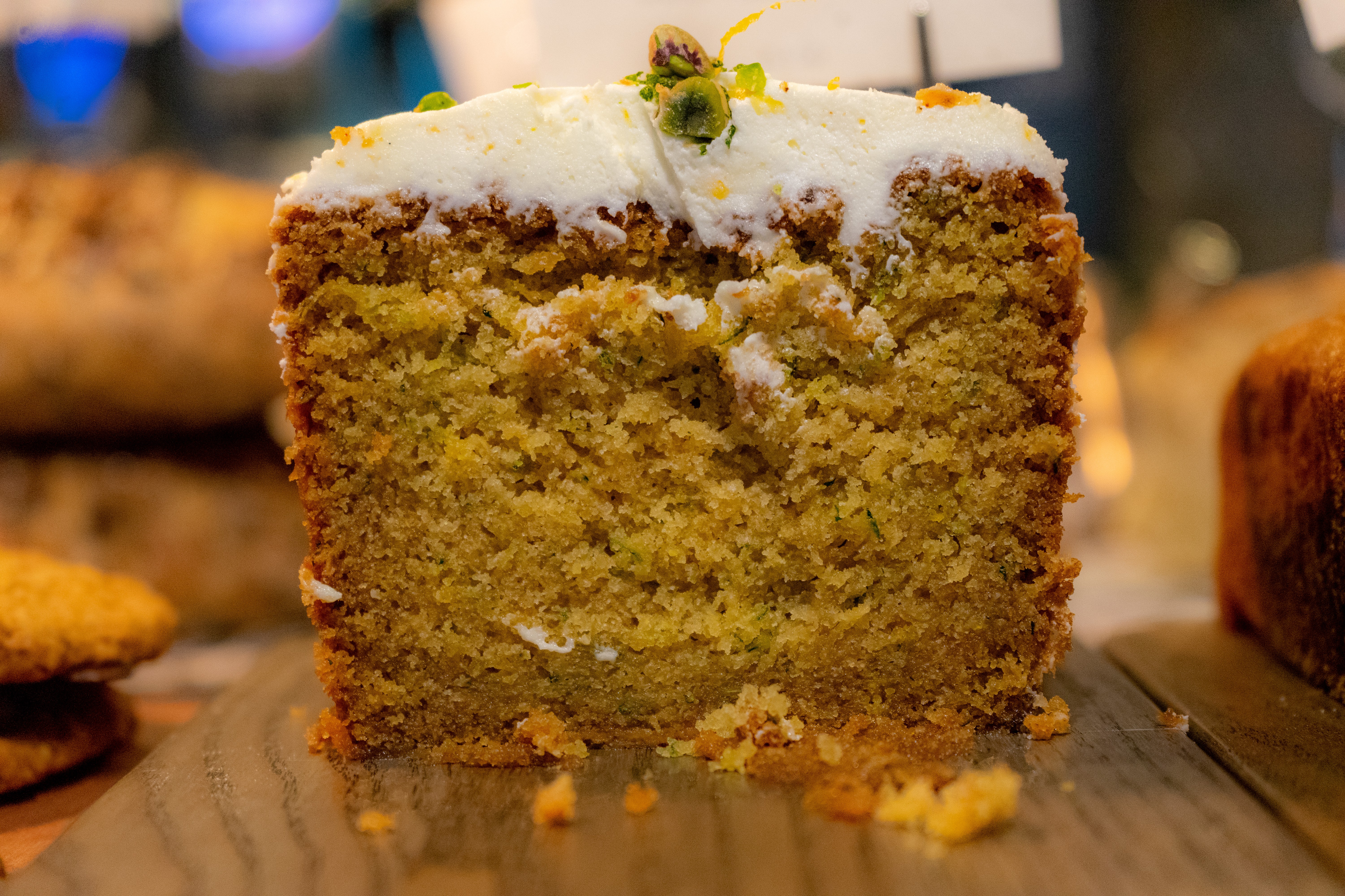 flour based carrot cake